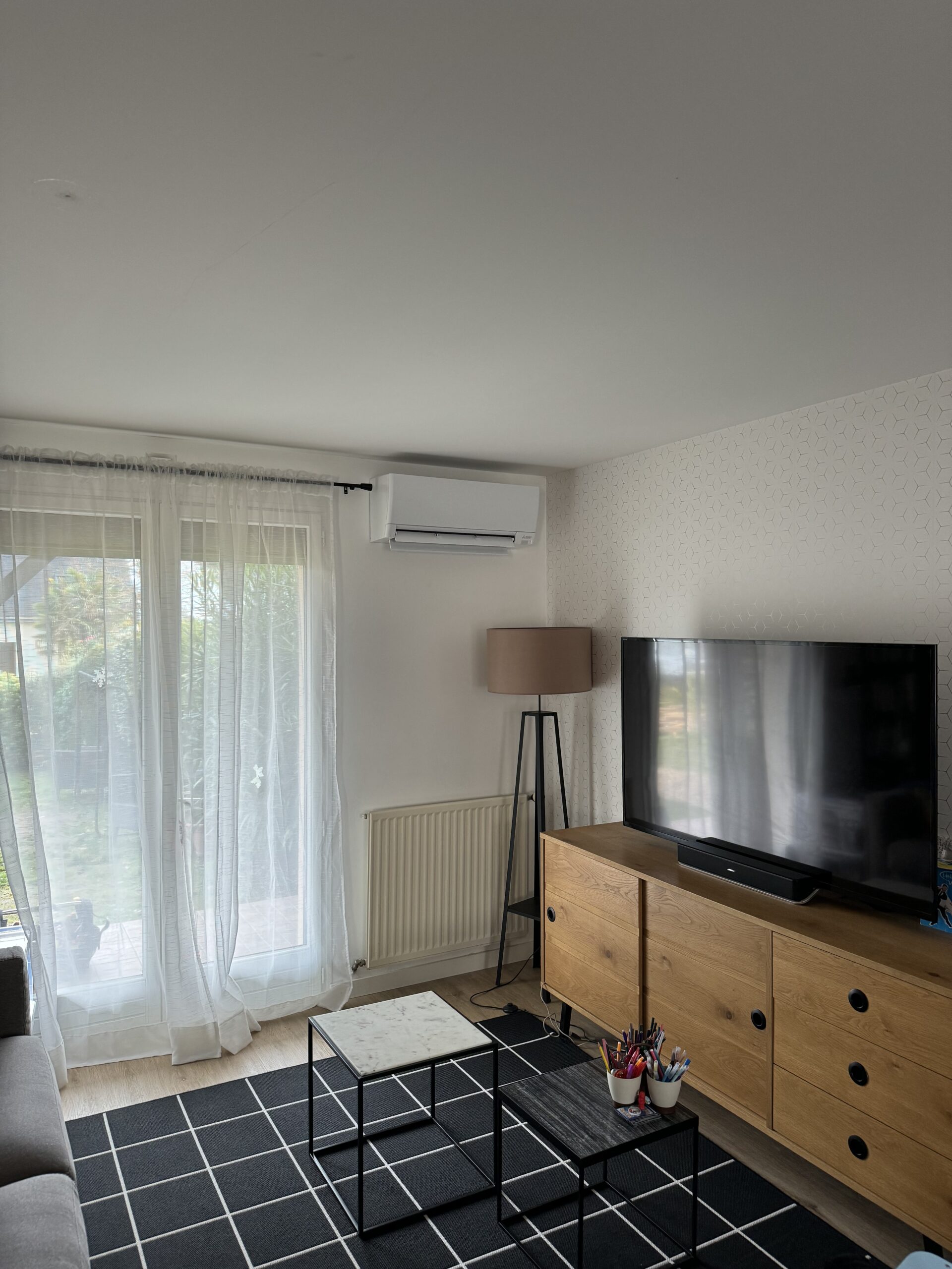 Installation d’un Monosplit Mitsubishi Electric de la Gamme AY Compact