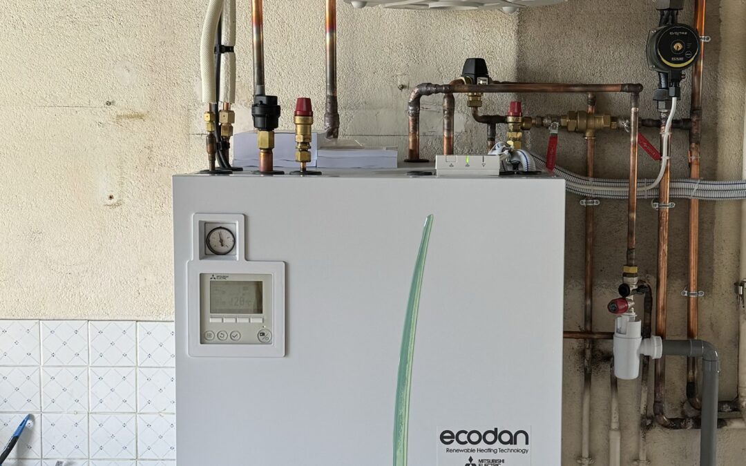 Remplacement d’une chaudière GAZ par une Pompe à Chaleur MITSUBISHI ELECTRIC ECODAN SILENCE