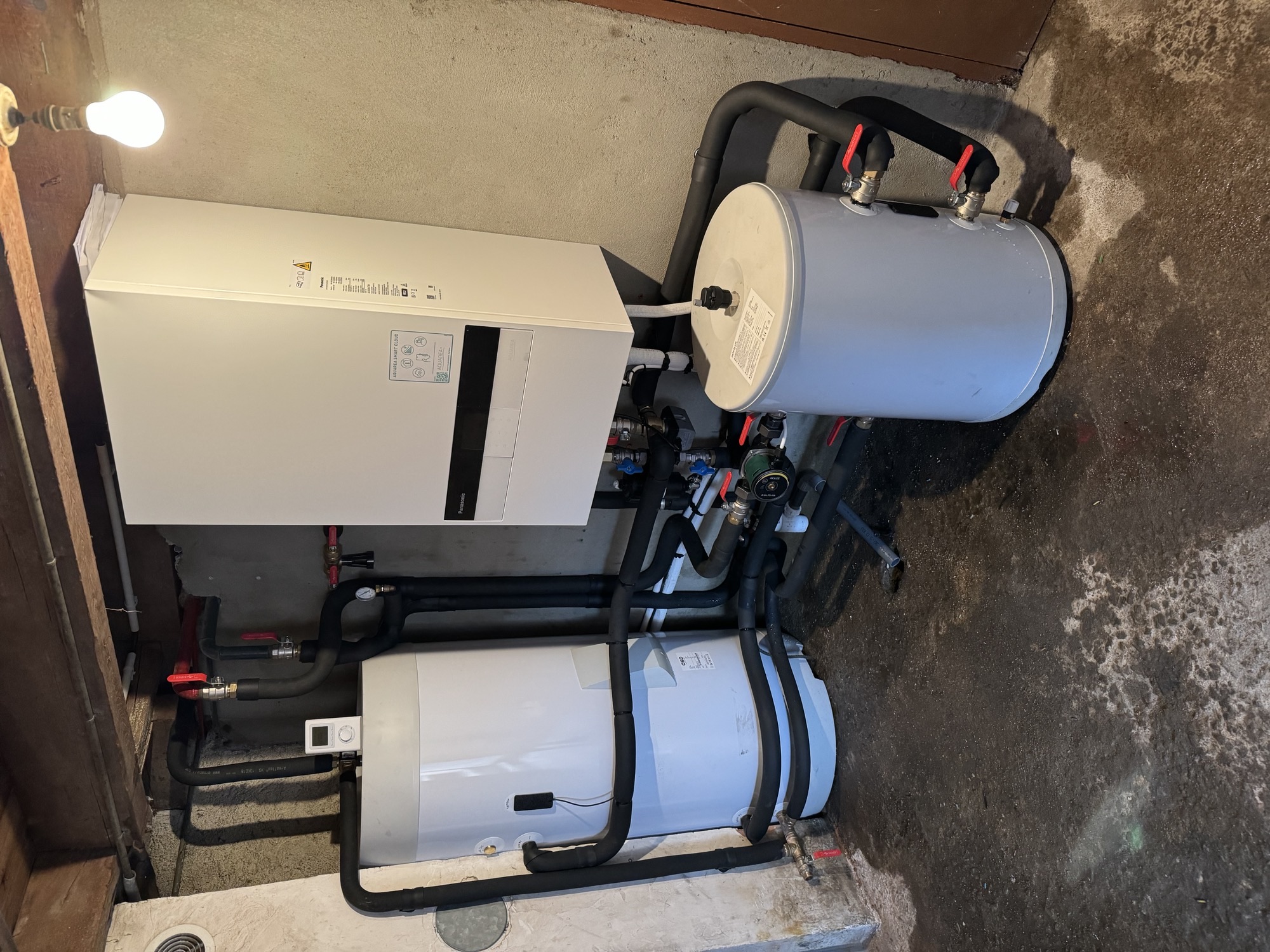 Installation de la nouvelle génération de Pompe à chaleur de chez PANASONIC Air Connect Energie